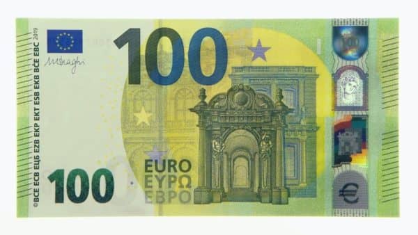 Counterfeit €100 Euro Bills