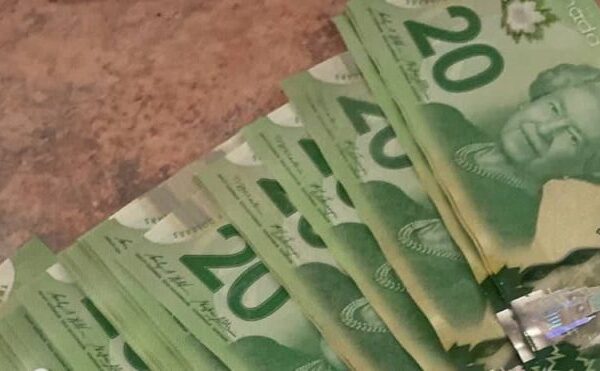 Counterfeit $20 CAD Bills