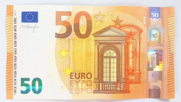 Counterfeit €50 Euro Bills