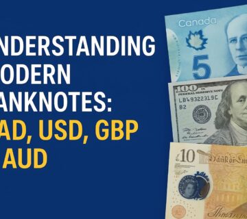 Understanding Modern Banknotes: CAD, USD, GBP & AUD – Security Features & Collectible Value