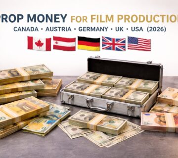 Prop Money for Film Production in Canada, Austria, Germany, UK & USA