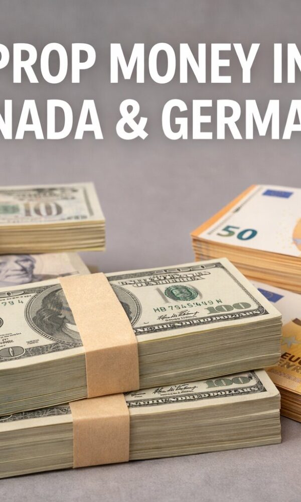 Prop Money in Canada & Germany