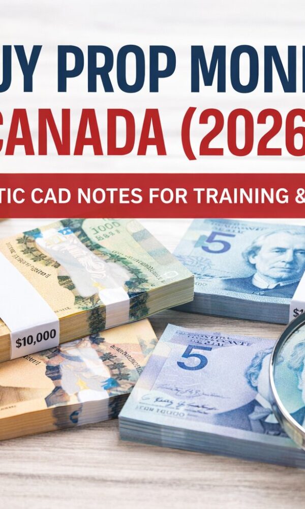 Buy Prop Money Canada (2026)